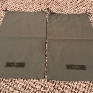 Valentino Bags - Valentino cotton shoe dust bags Valentino Bags - Valentino cotton shoe dust bags